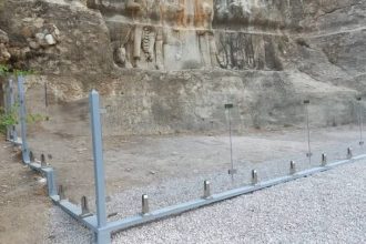 پیشرفت در ساماندهی مسیر دسترسی به نقوش صخره‌ای تنگ چوگان