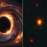 سیاه‌چاله‌ای عظیم ۱۰۰ میلیون برابر خورشید