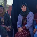 عکس «باوان، روژان و شیرین» در پشت صحنه سریال نون خ؛ سال ۱۴۰۲