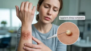 eggplant allergy symptoms diagnosis illustration 92713